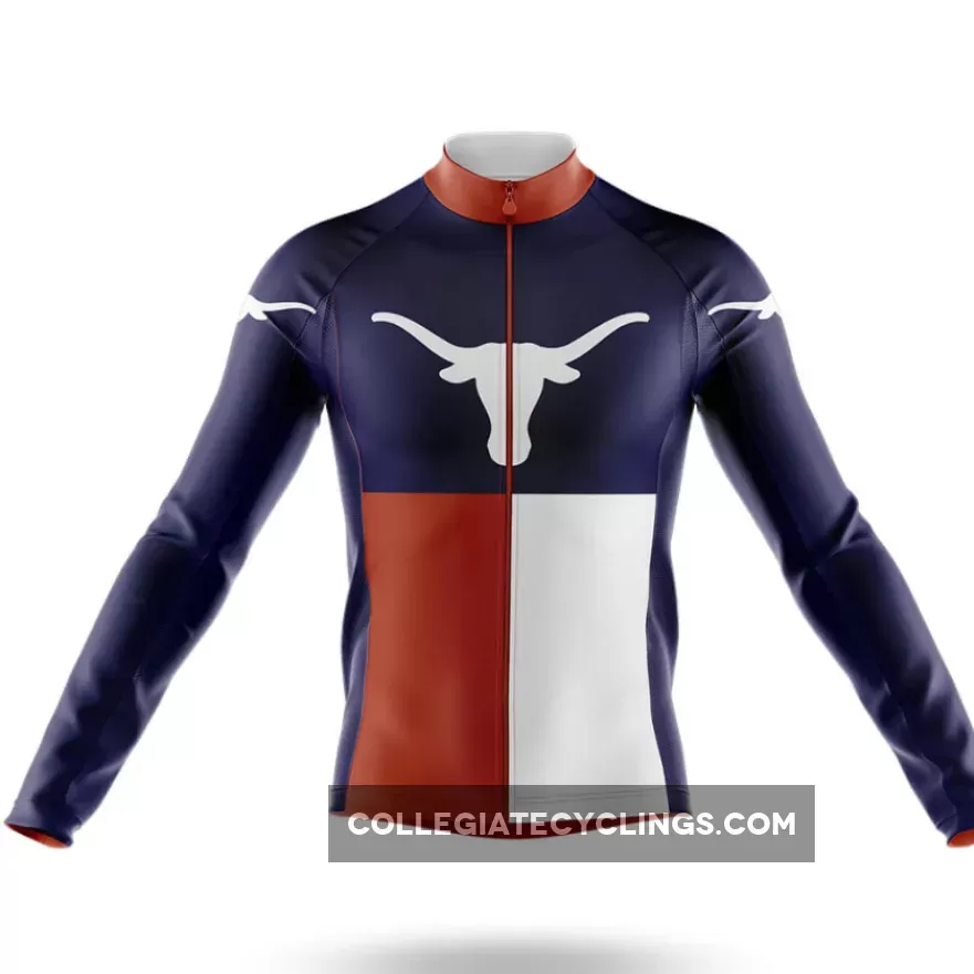 Where To Buy University Of Texas Austin TX Long Sleeve Cycling Jersey