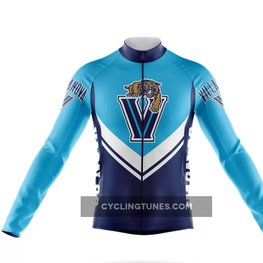Villanova University Long Sleeve Cycling Jersey Ver.3