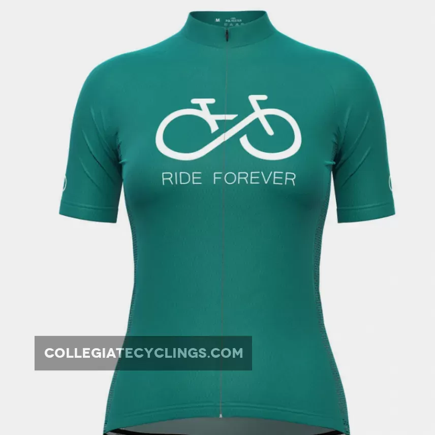 Women's Ride Forever Infinity Short Sleeve Cycling Jersey For Sale