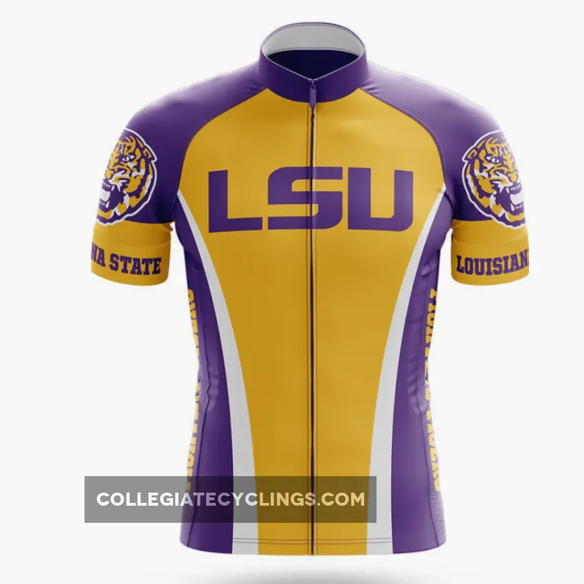 Louisiana State University - Men's Cycling / Jersey Only - Lsu Cycling Jersey