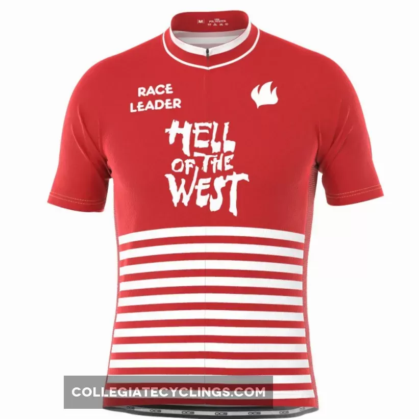 Men's Retro Hell Of The West Short Sleeve Cycling Jersey
