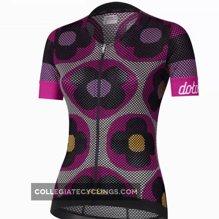 Online Dotout Flower Woman Jersey - Fuchsia A21W032-004
