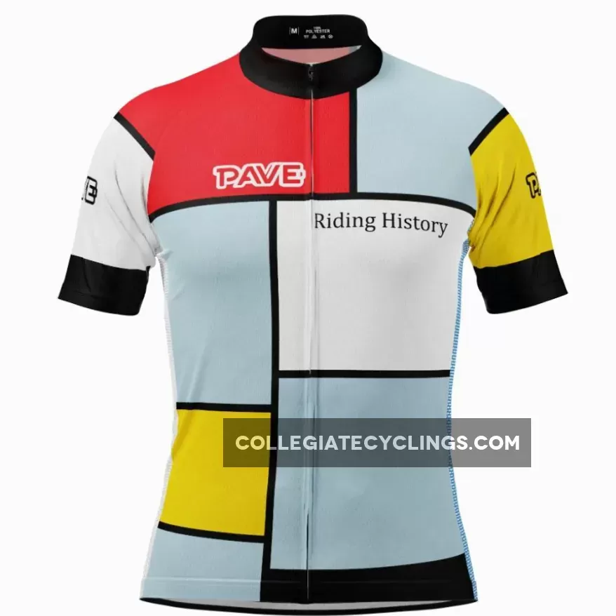 PAVE Athletic Retro Good Health Short Sleeve Cycling Jersey #la vie claire jersey