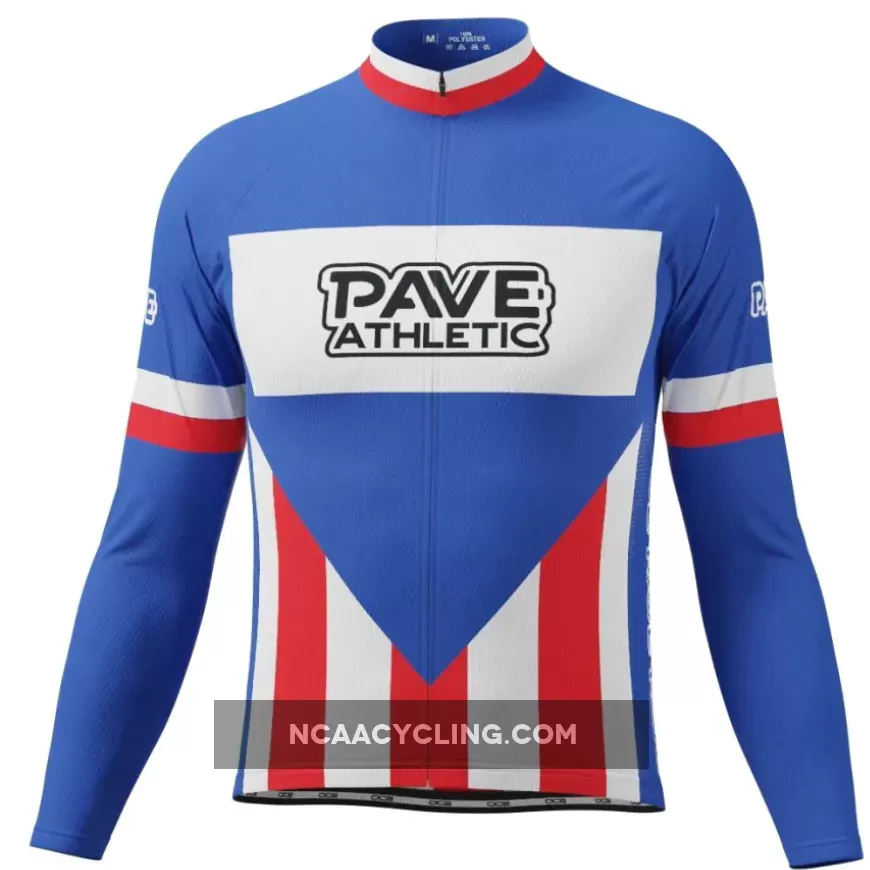 PAVE Athletic Retro Chewing Gum Long Sleeve Cycling Jersey