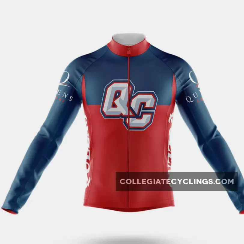 Queens College V2 Long Sleeve Cycling Jersey Only Online