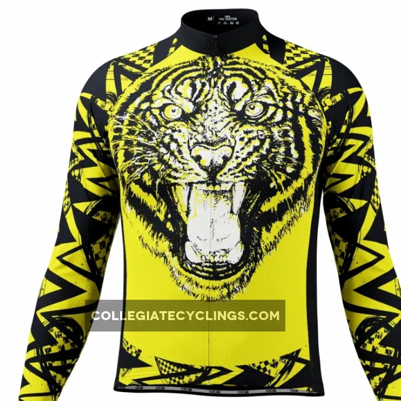 Men's Wild Tiger Long Sleeve Cycling Jersey Online