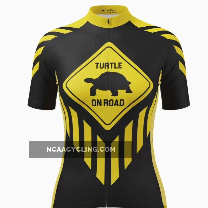 Women's Turtle On Road Short Sleeve Cycling Jersey Online