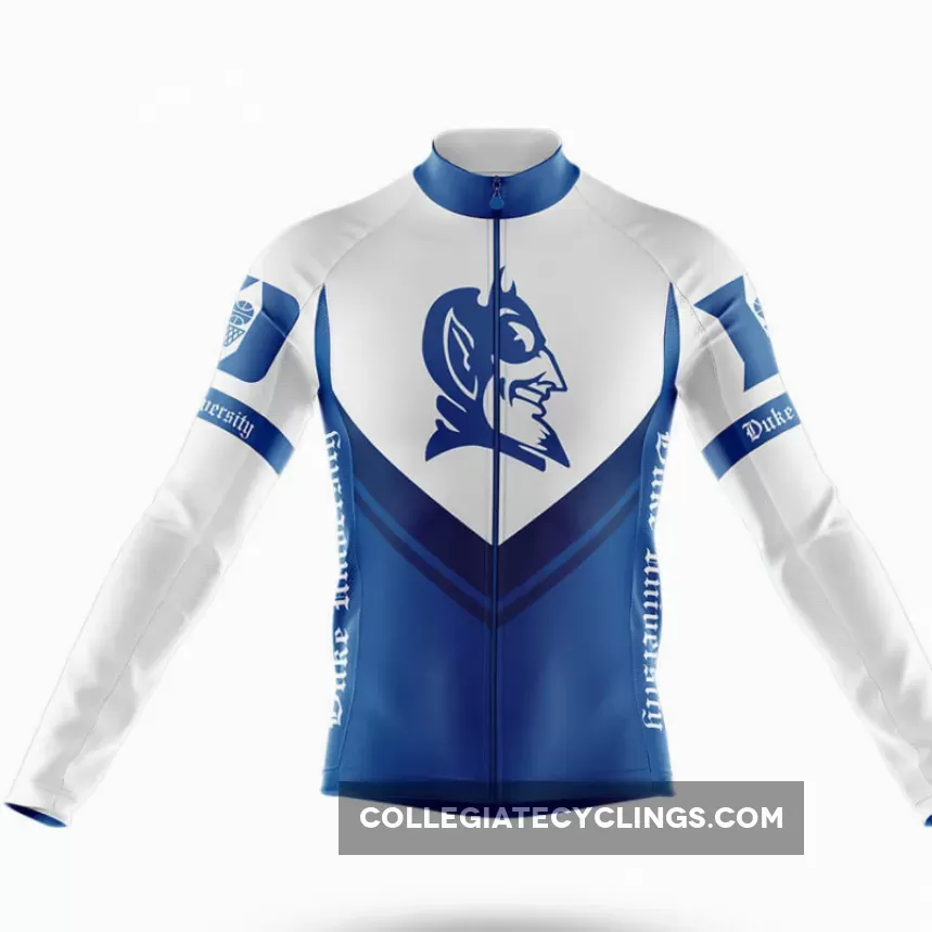 Duke University Long Sleeve Cycling Jersey Ver.3 For Sale