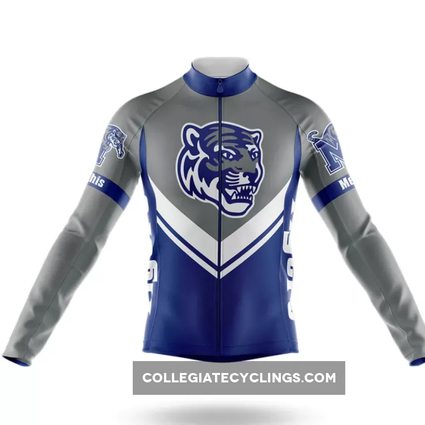 University Of Memphis Long Sleeve Cycling Jersey Ver.3 For Sale