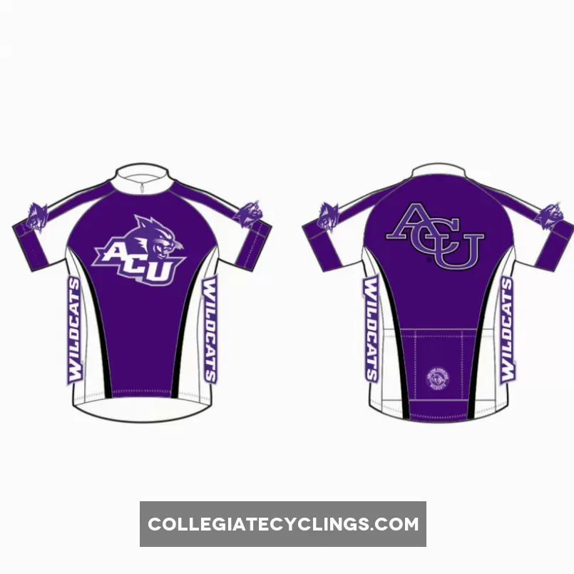 ACU Abilene Christian University Wildcats Cycling Jersey
