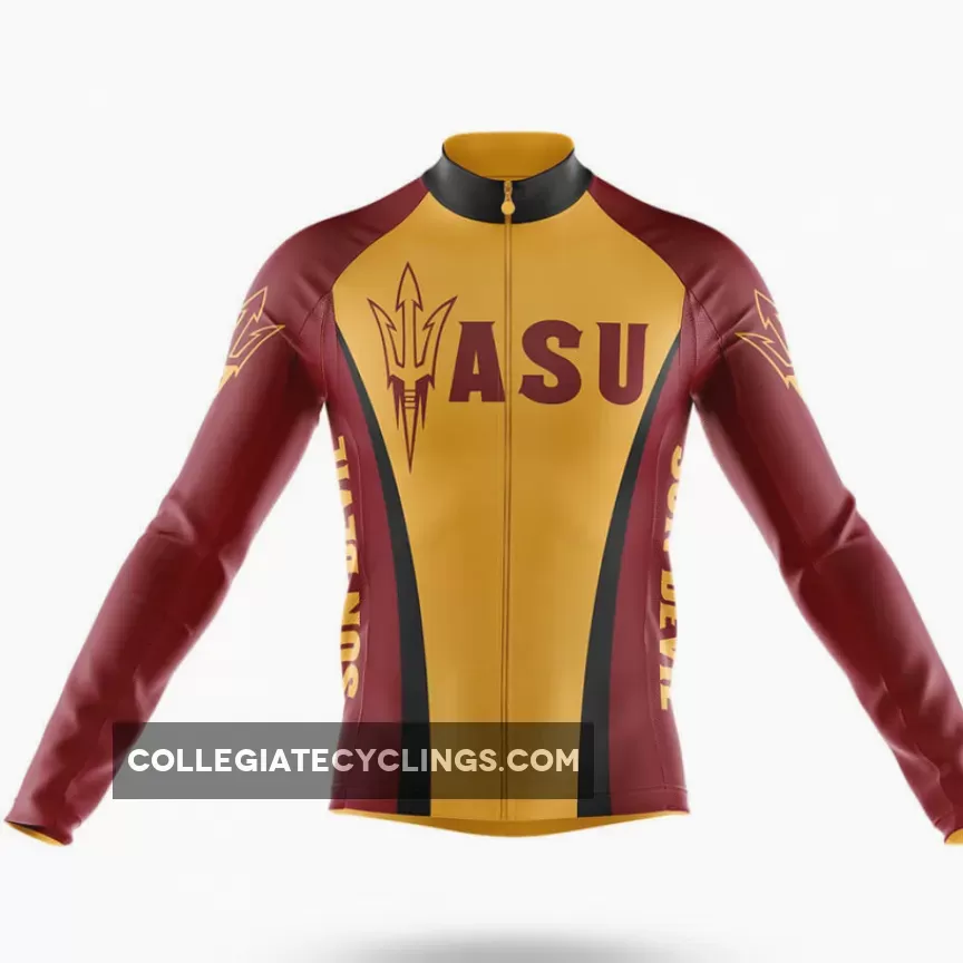 Arizona State Long Sleeve Cycling Jersey