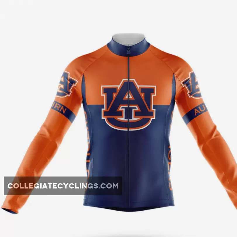 Auburn University Long Sleeve Cycling Jersey Ver.2