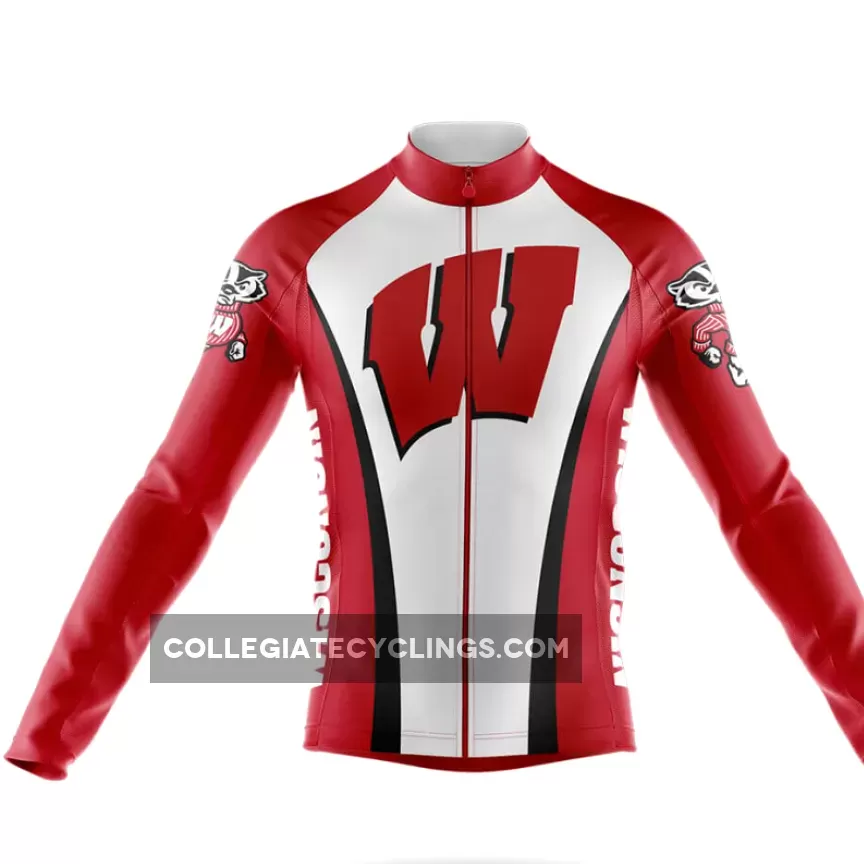 Badgers Long Sleeve Cycling Jersey