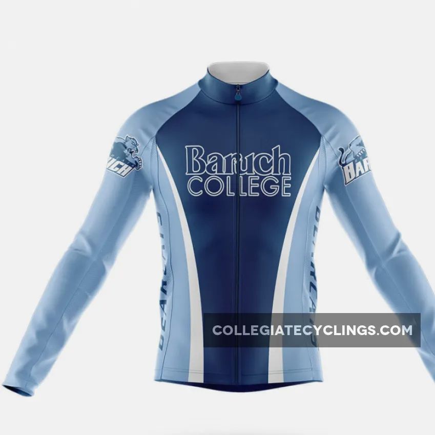Baruch College Long Sleeve Cycling Jersey