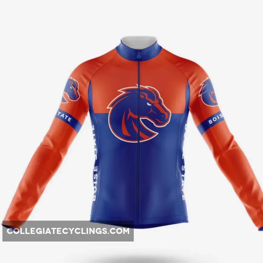 Boise State University Long Sleeve Cycling Jersey Ver.2