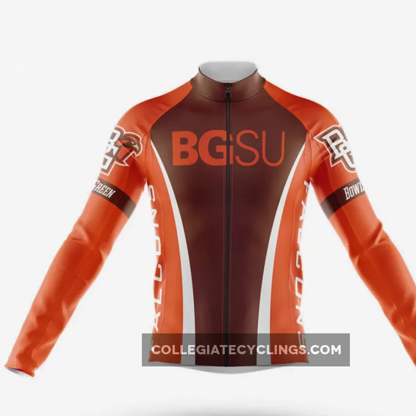 Bowling Green State University Long Sleeve Cycling Jersey