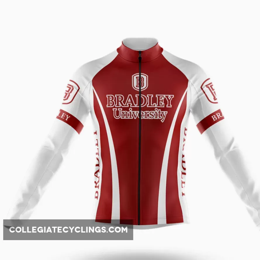 Bradley University Long Sleeve Cycling Jersey