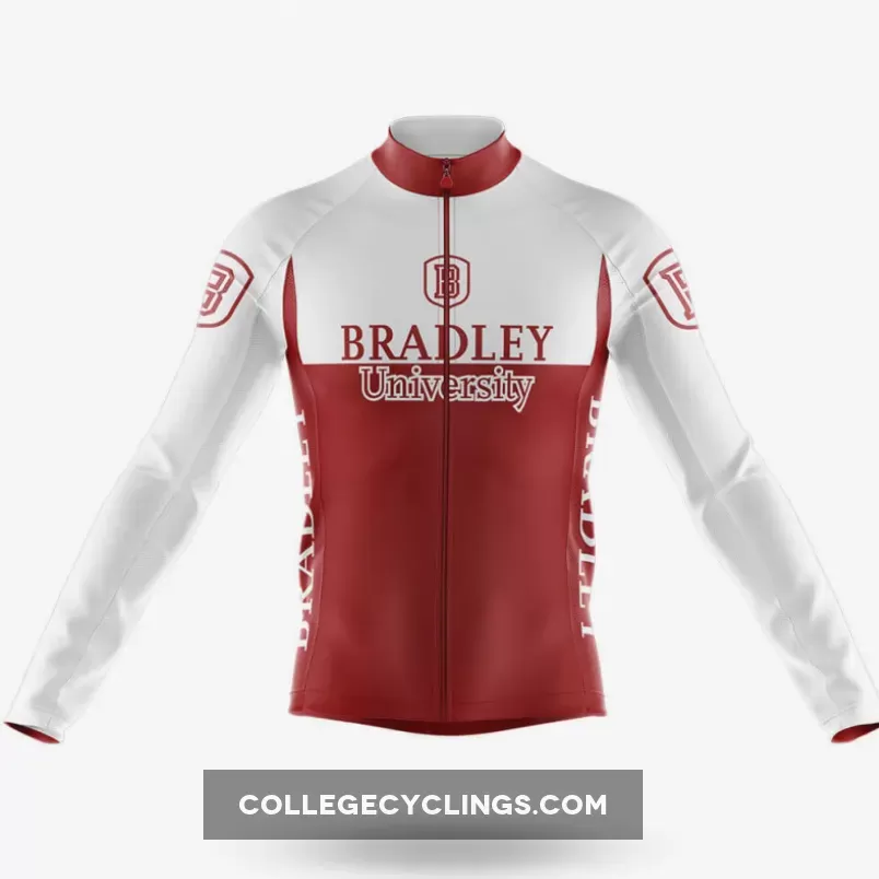 Bradley University Long Sleeve Cycling Jersey Ver.2