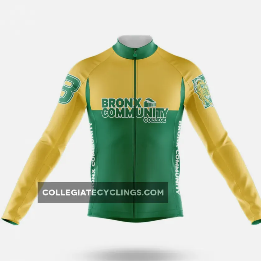 Bronx Community College Long Sleeve Cycling Jersey Ver.2