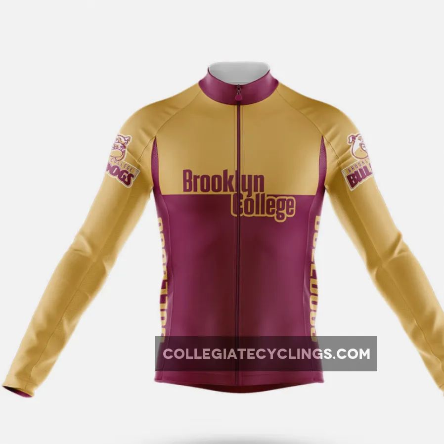 Brooklyn College Long Sleeve Cycling Jersey Ver.2