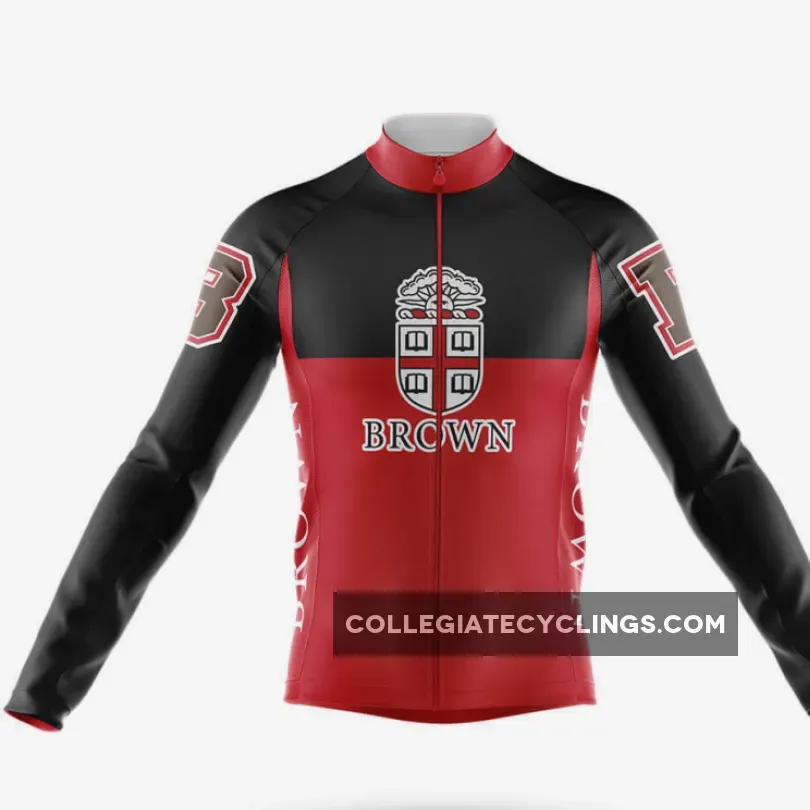 Brown University Long Sleeve Cycling Jersey Ver.2