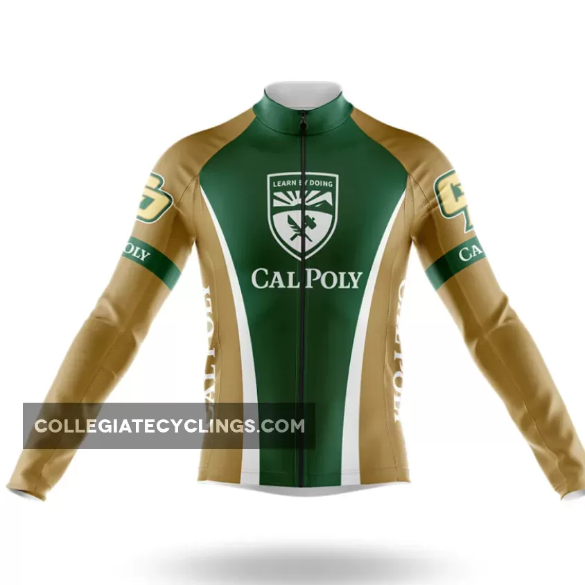 California Polytechnic State University Long Sleeve Cycling Jersey