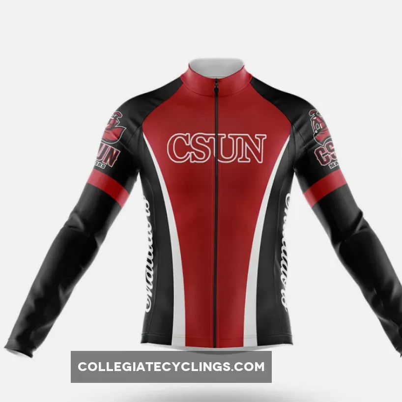 California State University Northridge Long Sleeve Cycling Jersey