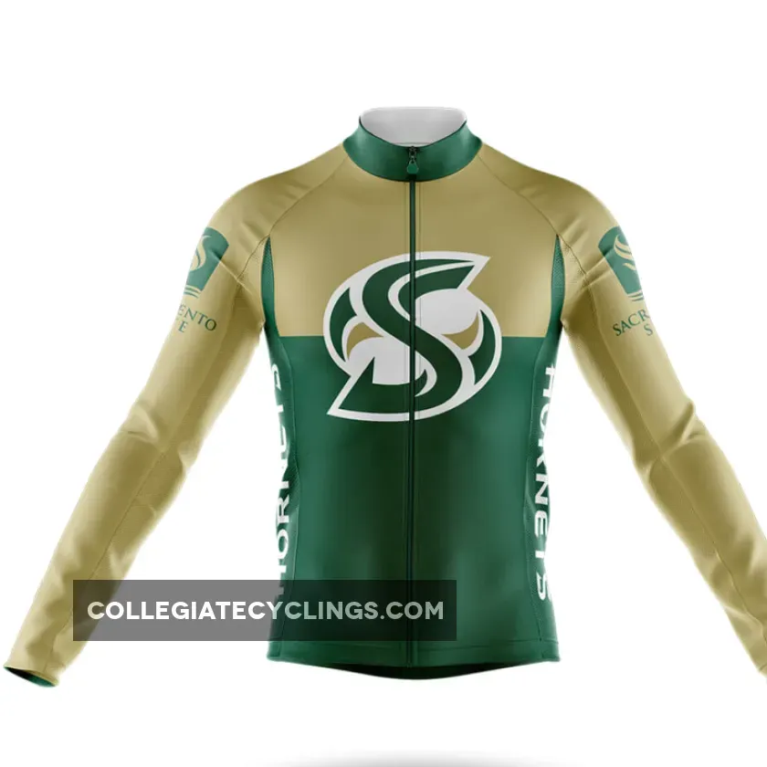 California State University Sacramento Long Sleeve Cycling Jersey Ver.2
