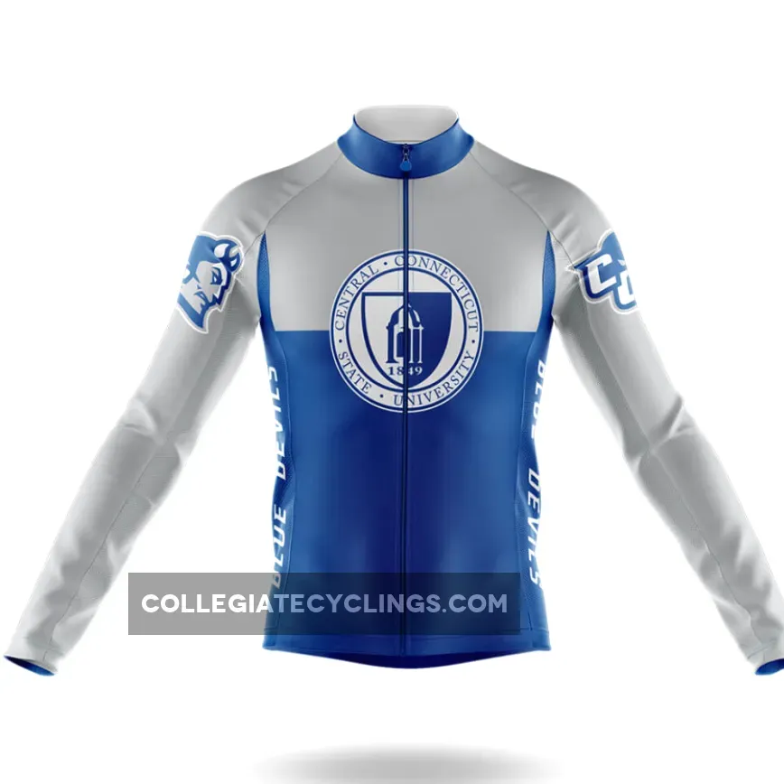 Central Connecticut State University Long Sleeve Cycling Jersey Ver.2