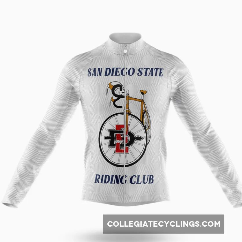 Classic SDSU Long Sleeve Cycling Jersey
