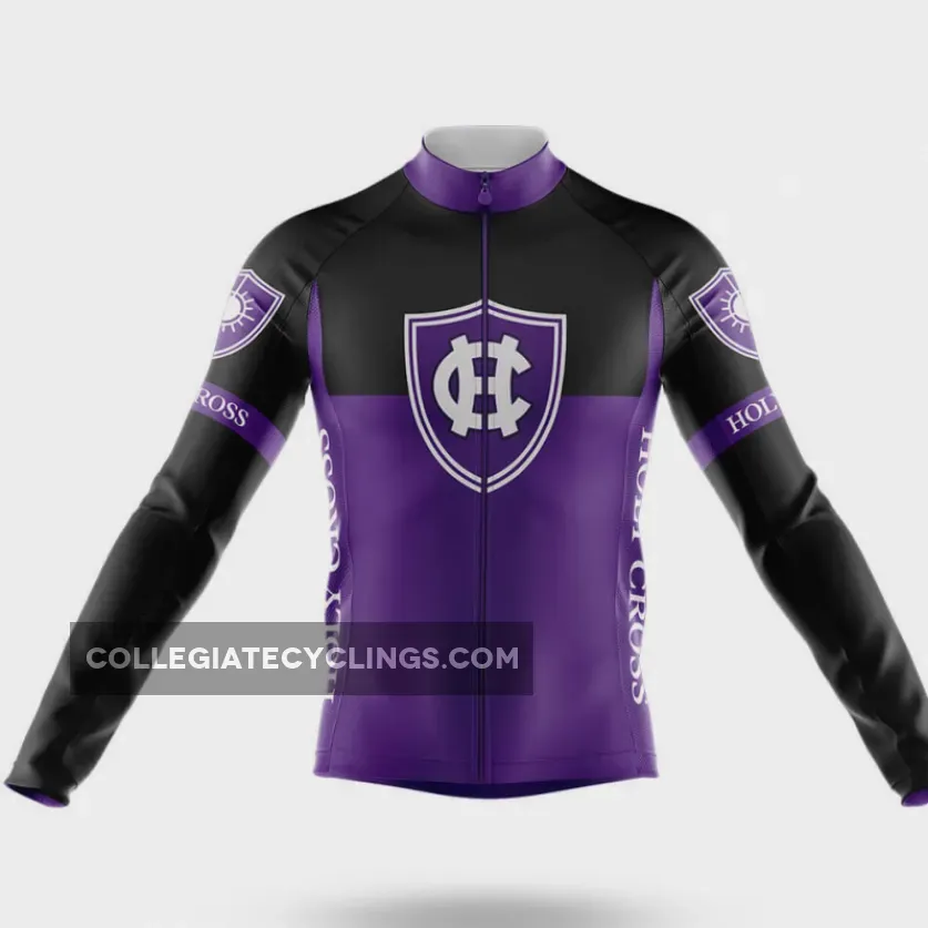College of the Holy Cross Long Sleeve Cycling Jersey Ver.2
