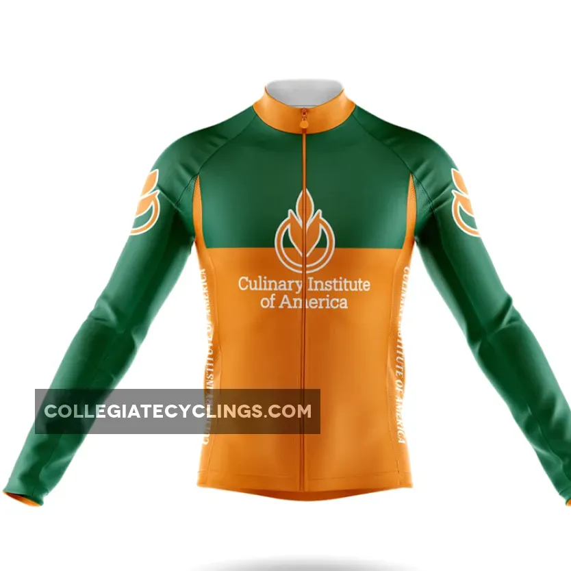 Culinary Institute of America Long Sleeve Cycling Jersey Ver.2