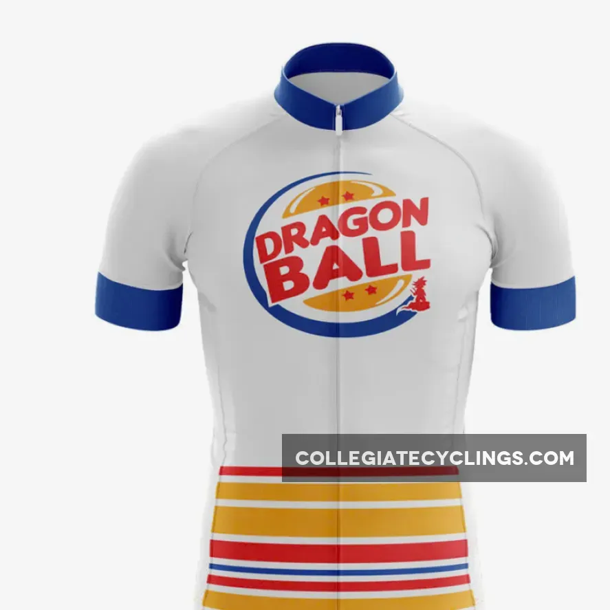 Dragon Ball Burger Style Cycling Jersey