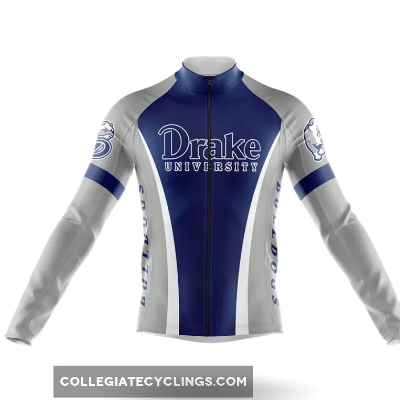 Drake University Long Sleeve Cycling Jersey