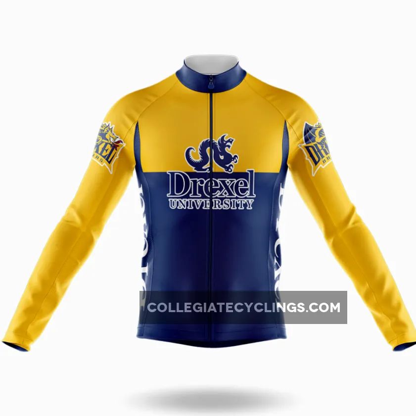 Drexel University Long Sleeve Cycling Jersey Ver.2