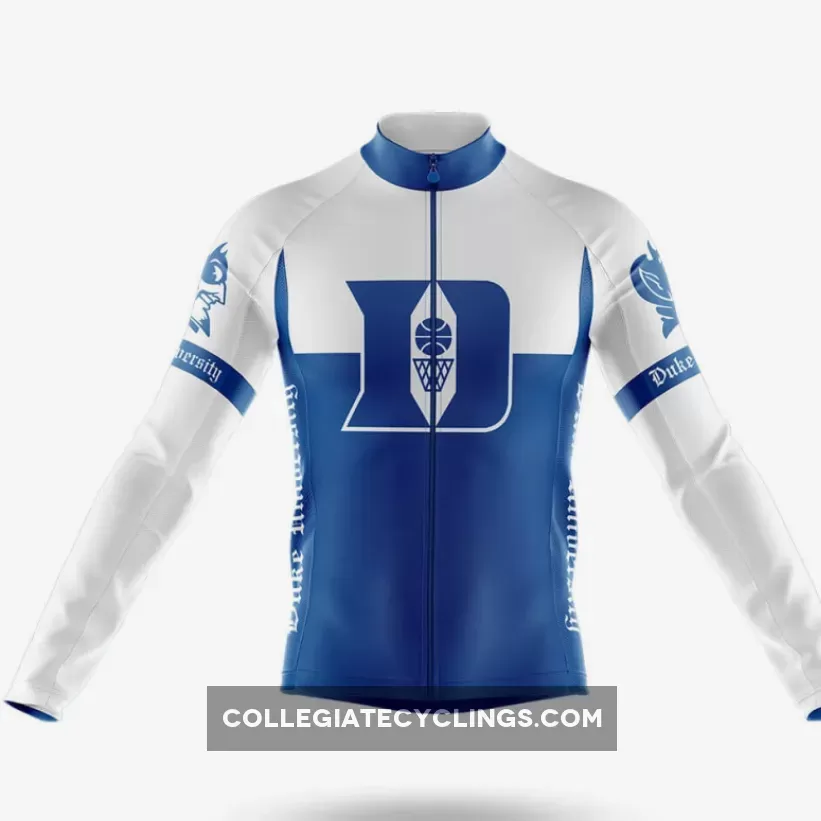 Duke University Long Sleeve Cycling Jersey Ver.2