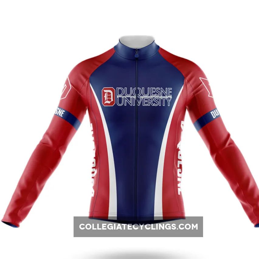 Duquesne University Long Sleeve Cycling Jersey