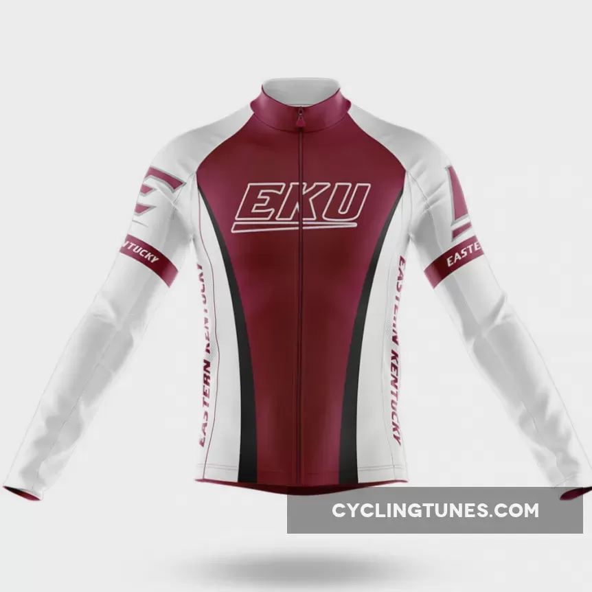 Eastern Kentucky University Long Sleeve Cycling Jersey