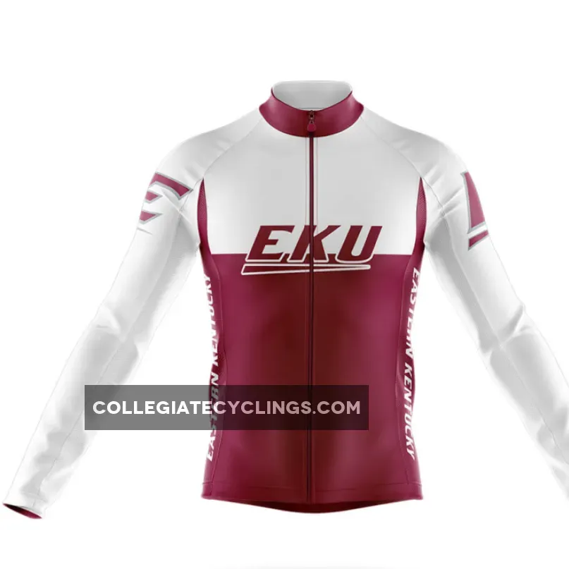 Eastern Kentucky University Long Sleeve Cycling Jersey Ver.2