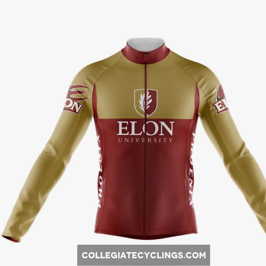 Elon University Long Sleeve Cycling Jersey Ver.2