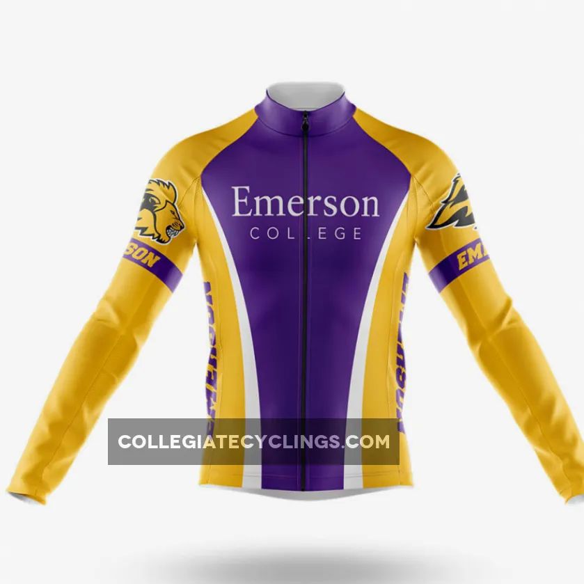 Emerson College Long Sleeve Cycling Jersey