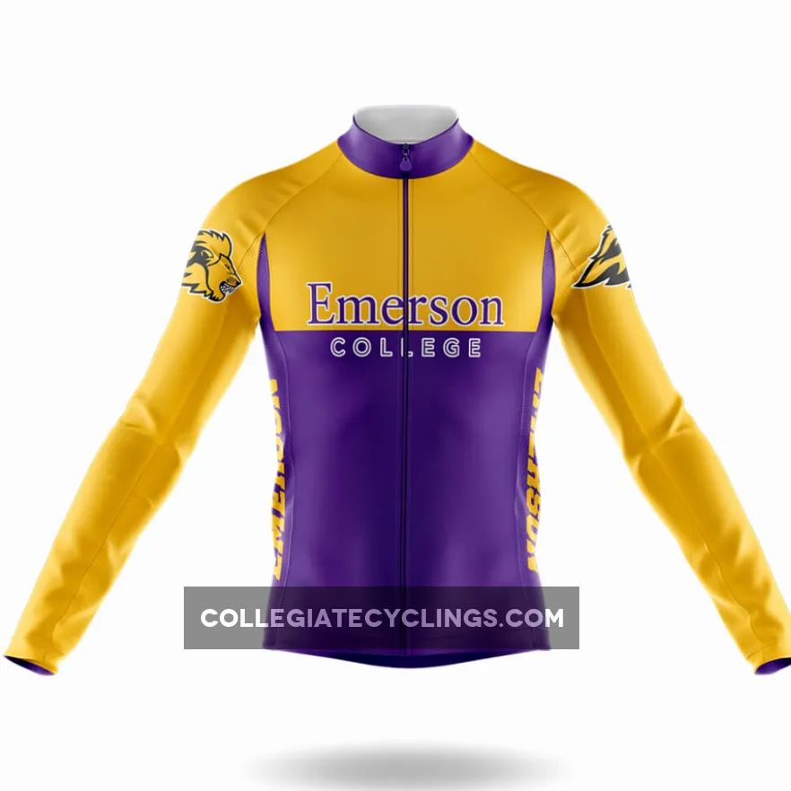 Emerson College Long Sleeve Cycling Jersey Ver.2