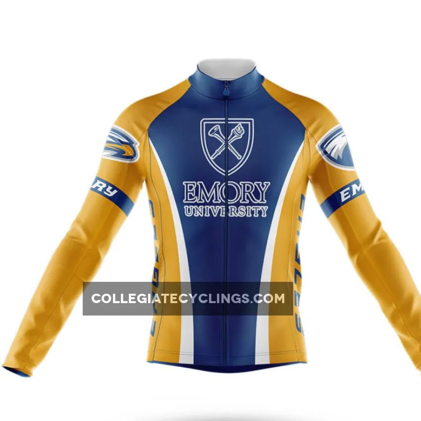 Emory University Long Sleeve Cycling Jersey