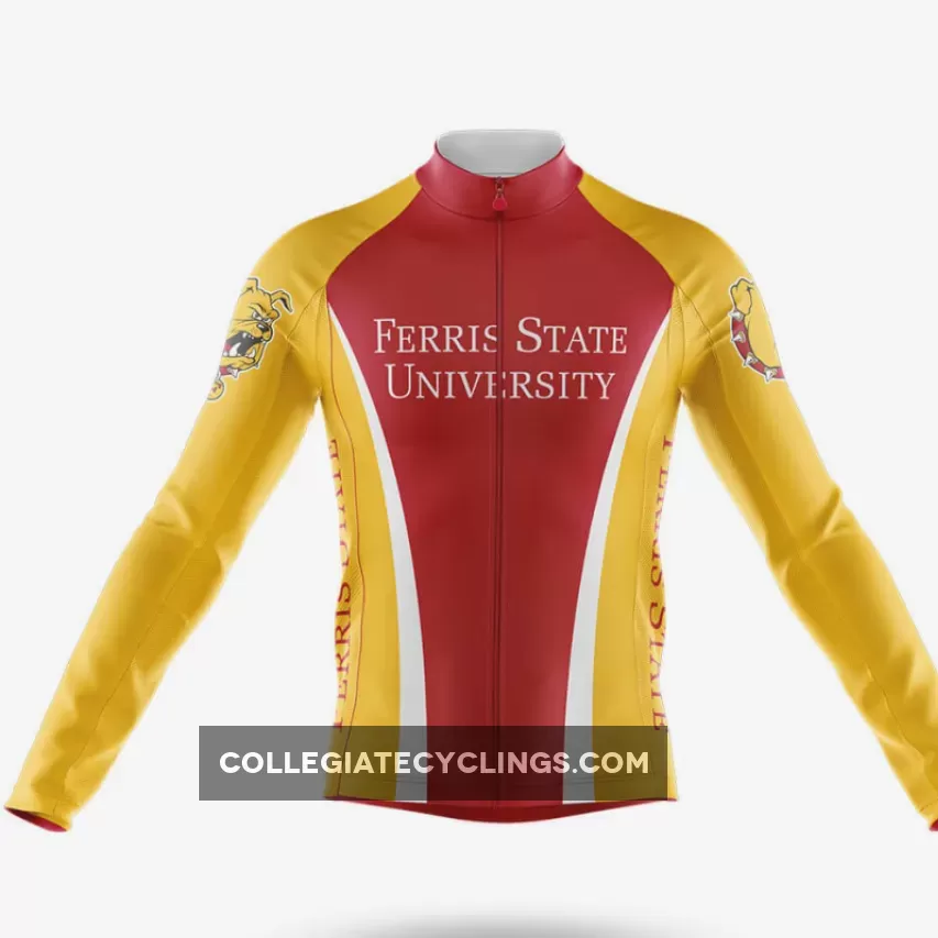 Ferris State University Long Sleeve Cycling Jersey