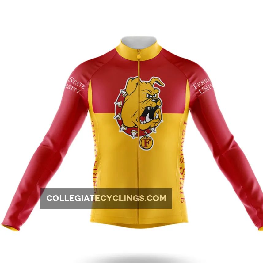 Ferris State University Long Sleeve Cycling Jersey Ver.2