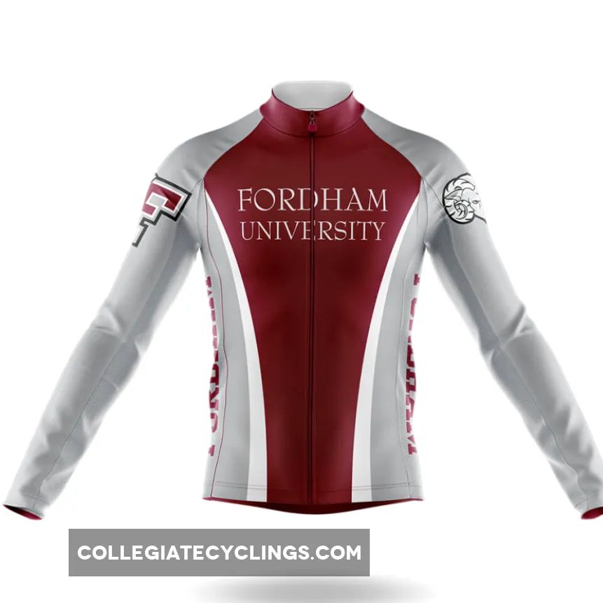 Fordham University Long Sleeve Cycling Jersey