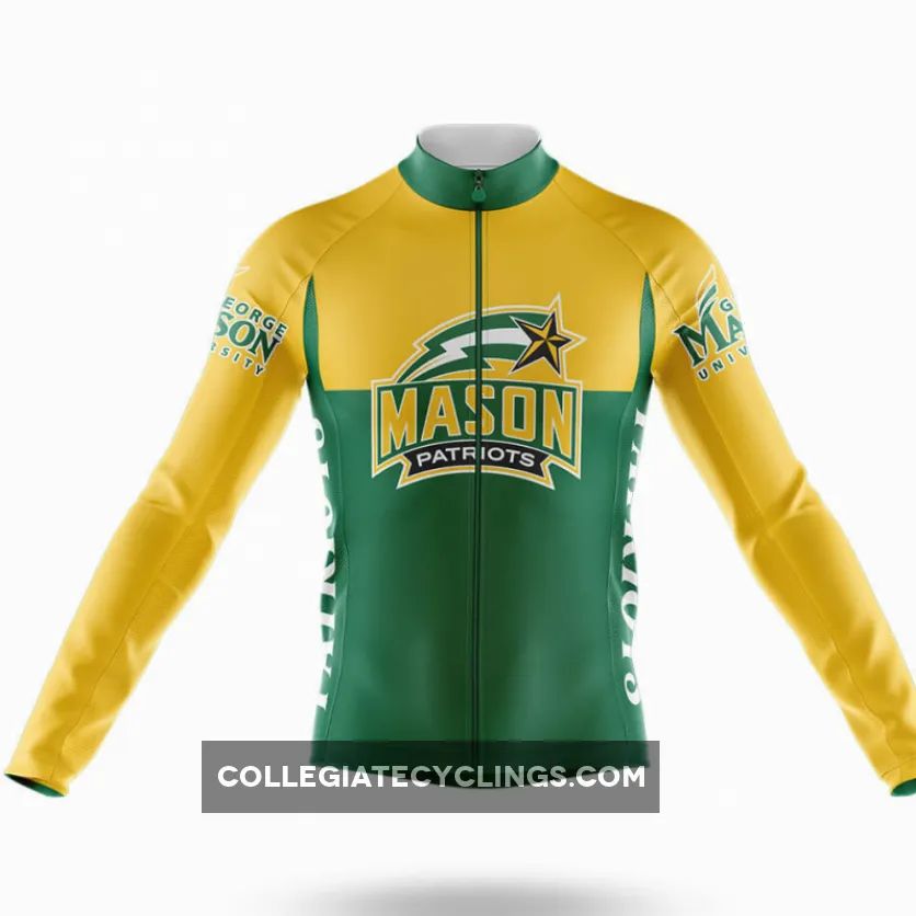 George Mason University Long Sleeve Cycling Jersey Ver.2