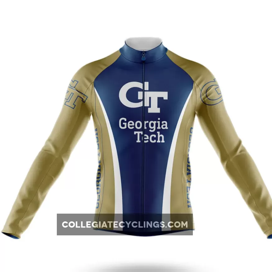 Georgia Institute of Technology Long Sleeve Cycling Jersey