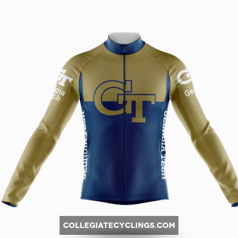Georgia Institute of Technology Long Sleeve Cycling Jersey Ver.2