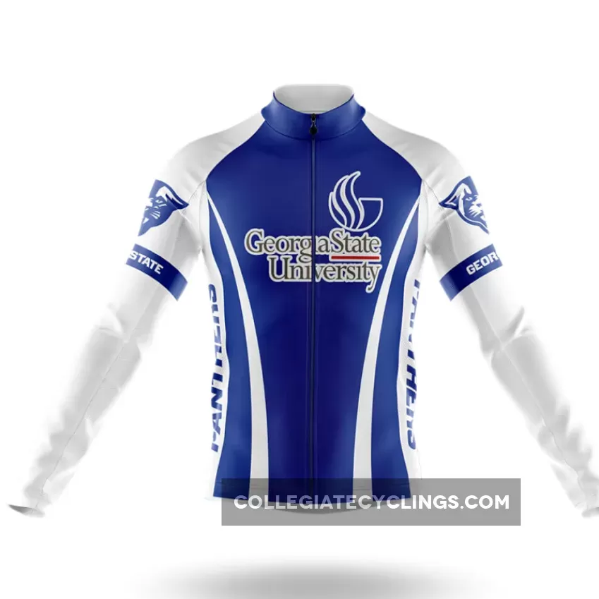 Georgia State University Long Sleeve Cycling Jersey